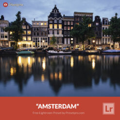 Free Lightroom Preset Amsterdam