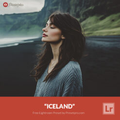 Free Lightroom Preset Iceland by Presetpro
