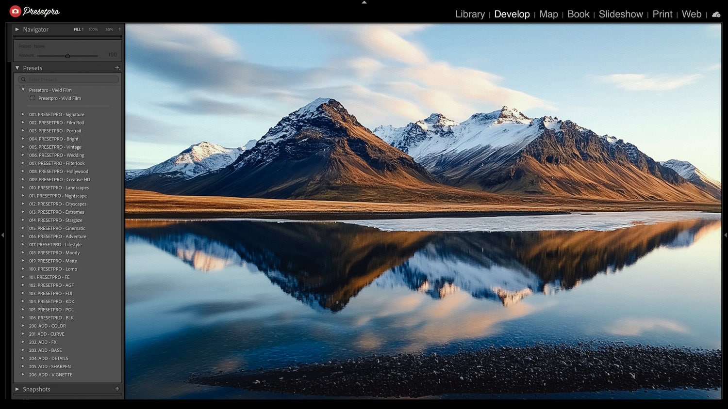Free Lightroom Preset Vivid Film Before After Presetpro.com